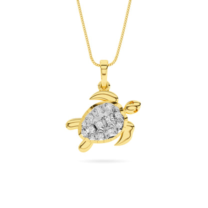 14KT Diamond Pendant PD00149