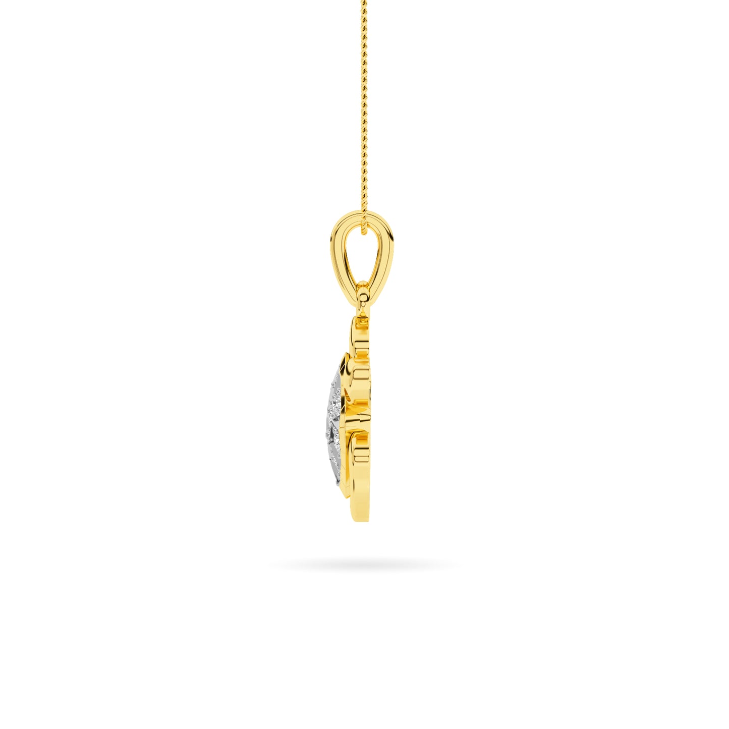14KT Diamond Pendant PD00149
