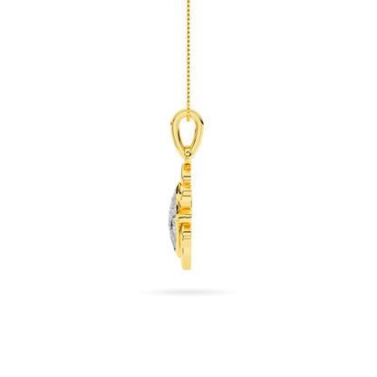 14KT Diamond Pendant PD00149