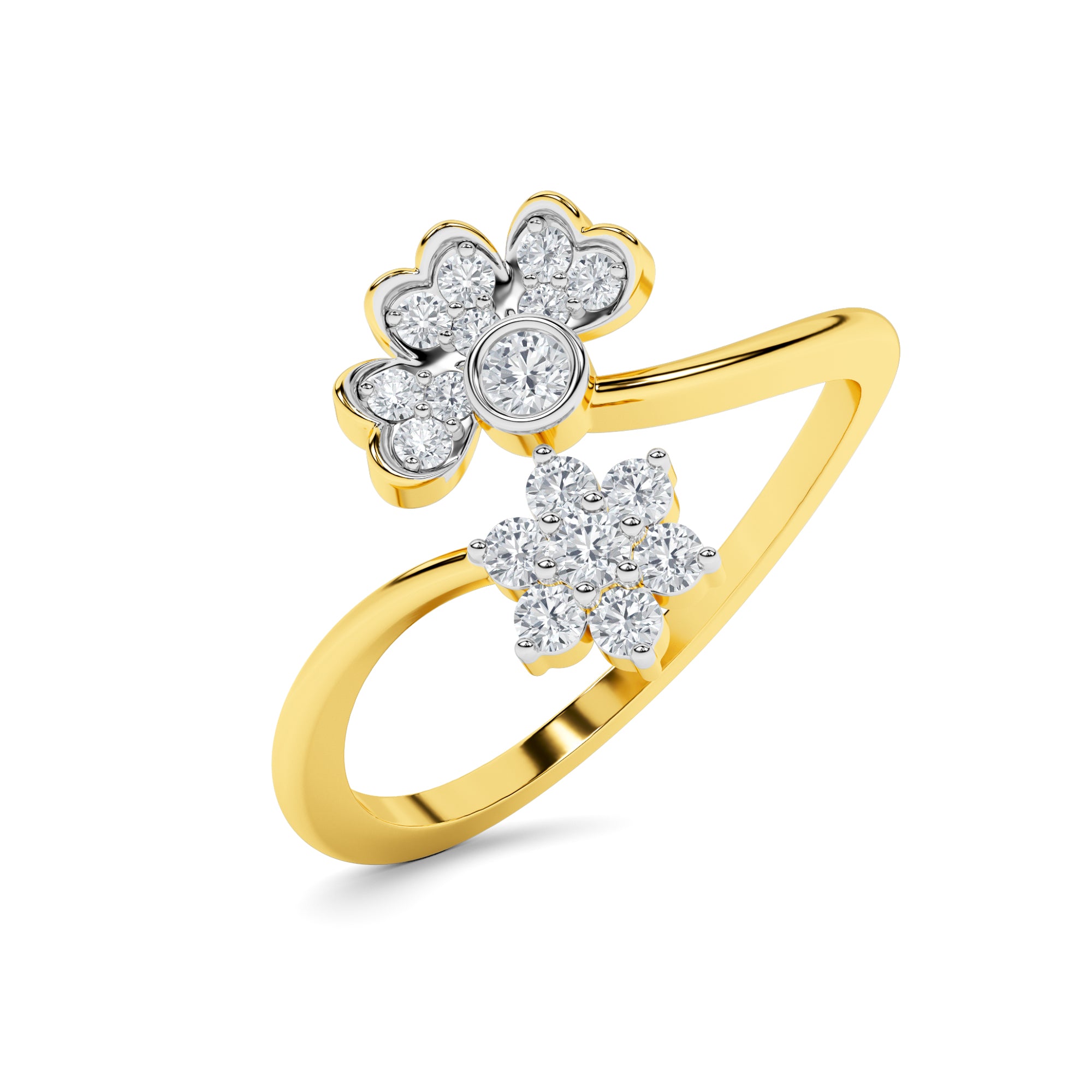 18KT Yellow Gold Ladies Ring RG0000051