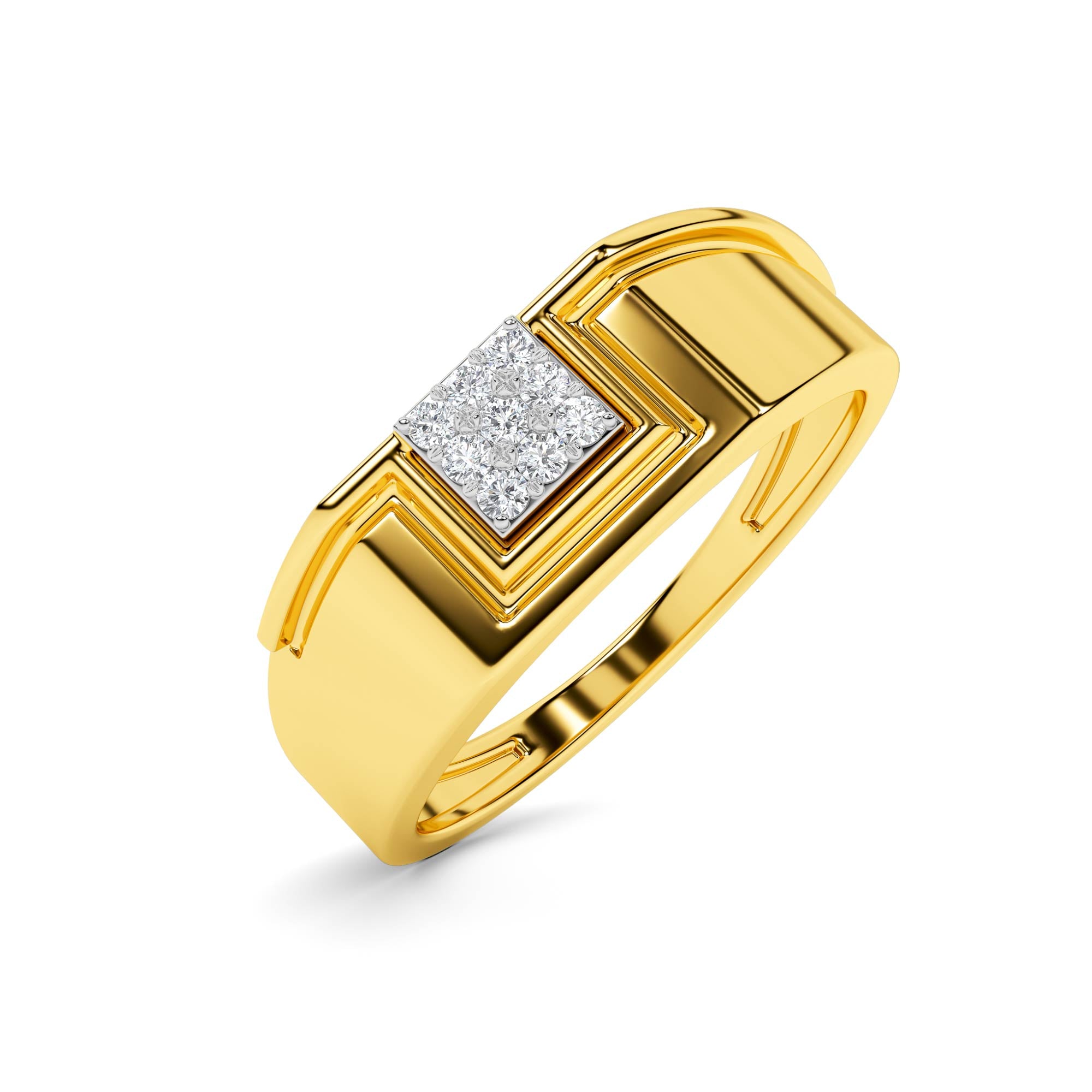 14KT Yellow Gold  Diamond RG0000025