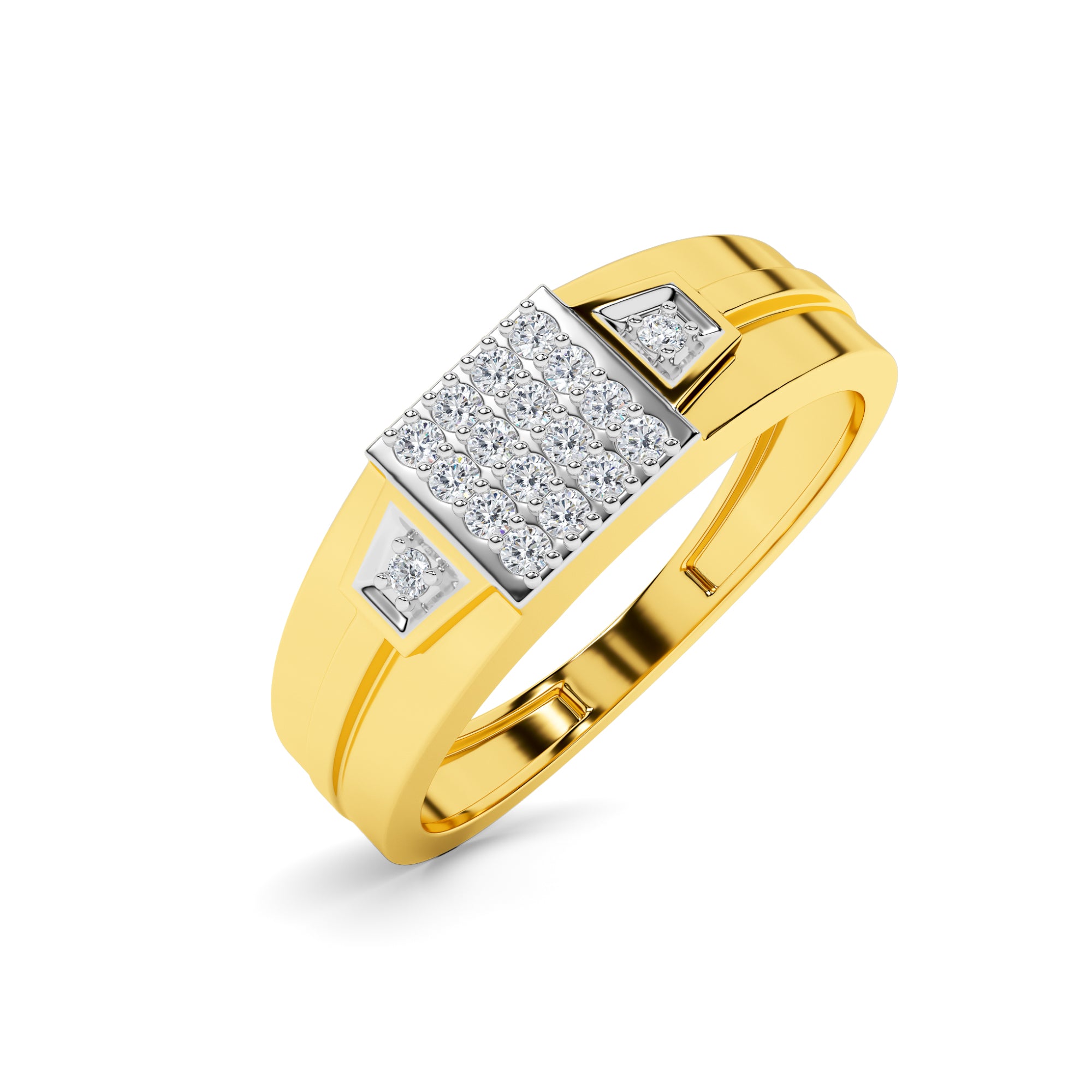 14 KT Yellow  Gold   Diamond RG0000057