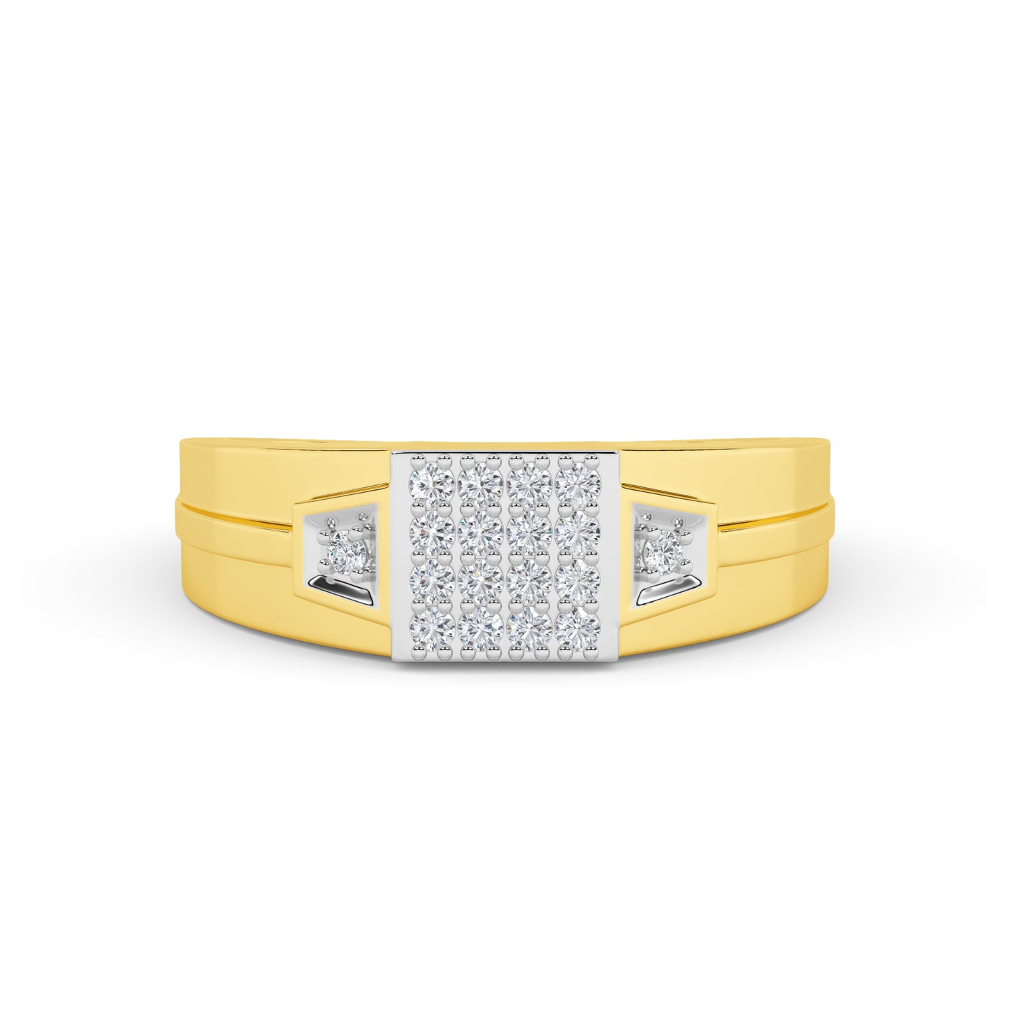 14 KT Yellow  Gold   Diamond RG0000057