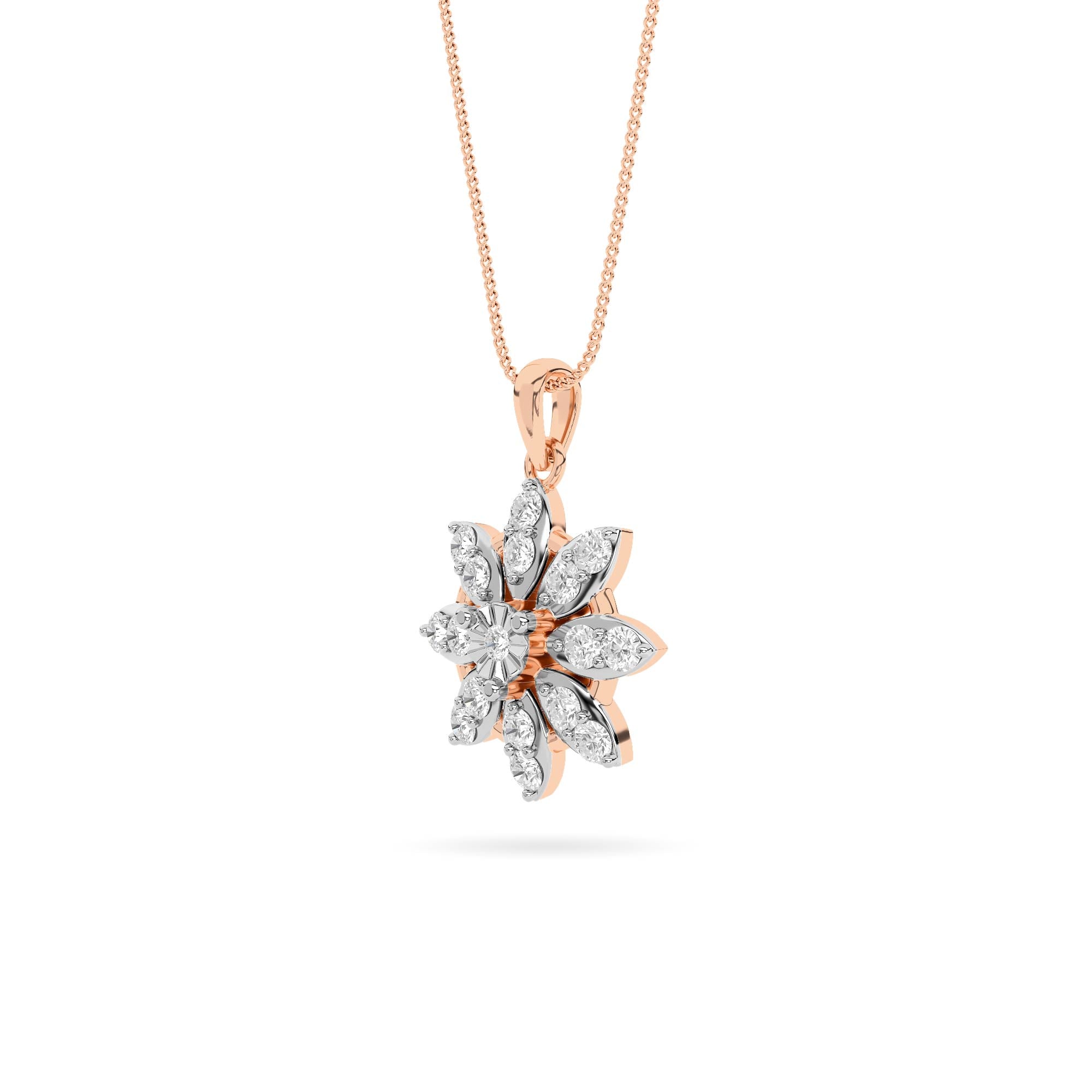 18KT Diamond Pendant PD00347
