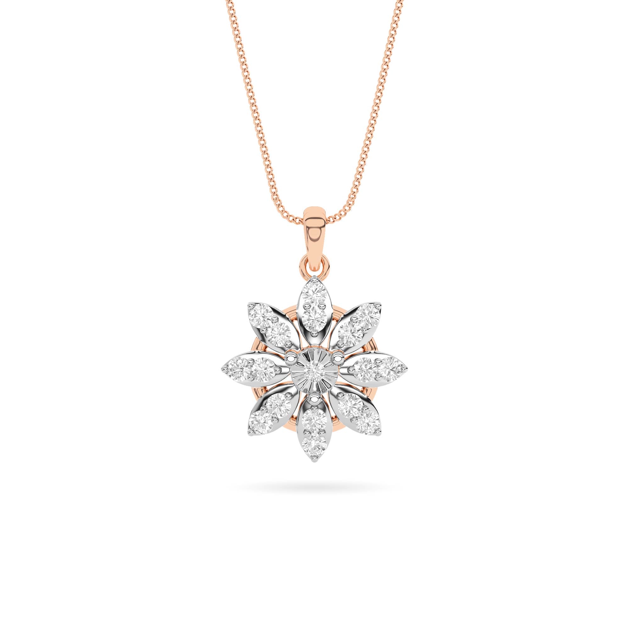 18KT Diamond Pendant PD00347