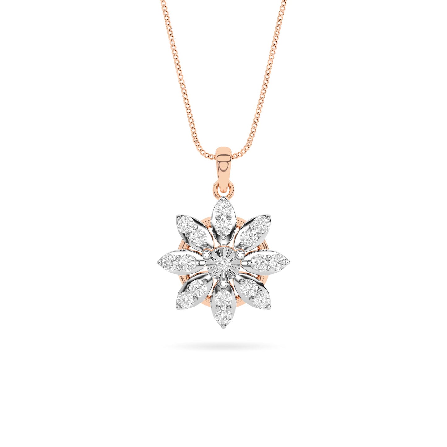 18KT Diamond Pendant PD00347