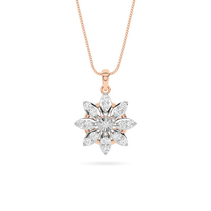 18KT Diamond Pendant PD00347