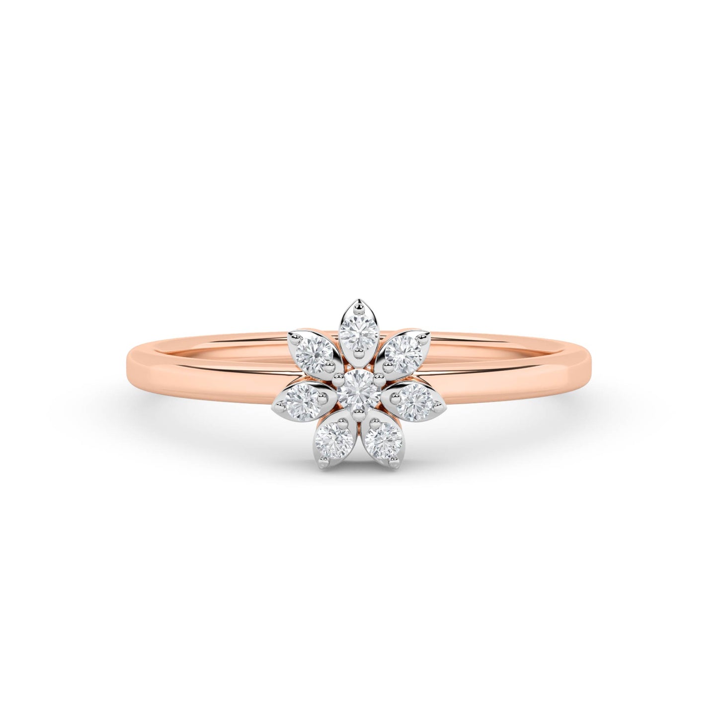 18KT Rose Gold Ladies Ring RG0000137