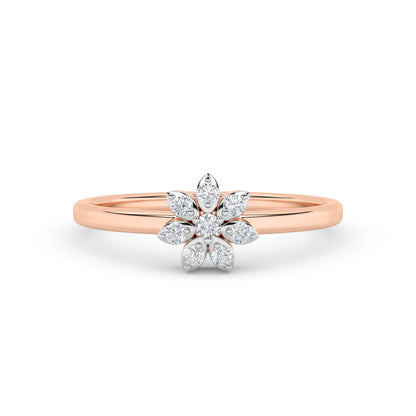 18KT Rose Gold Ladies Ring RG0000137