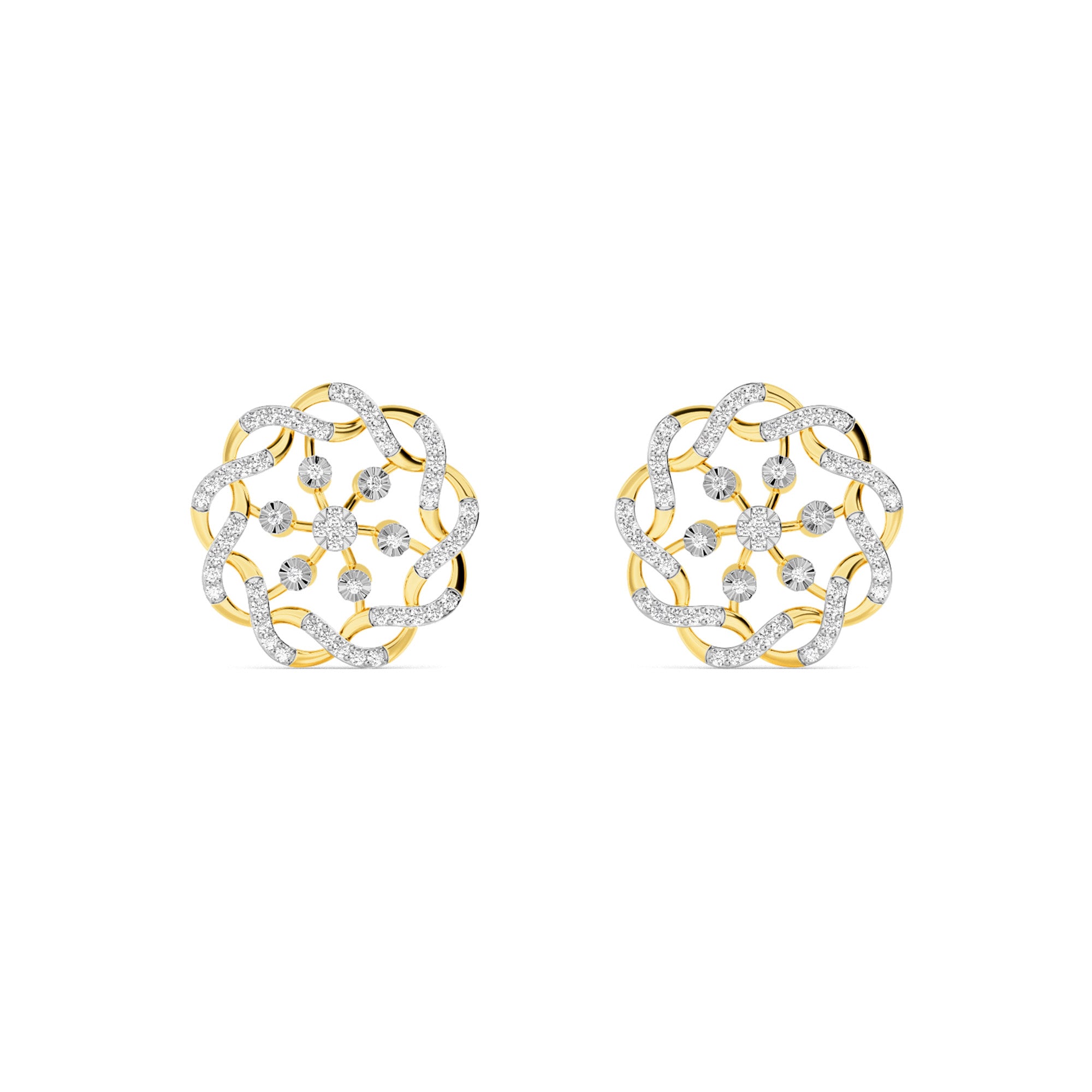 18KT Diamond Earring ER00305