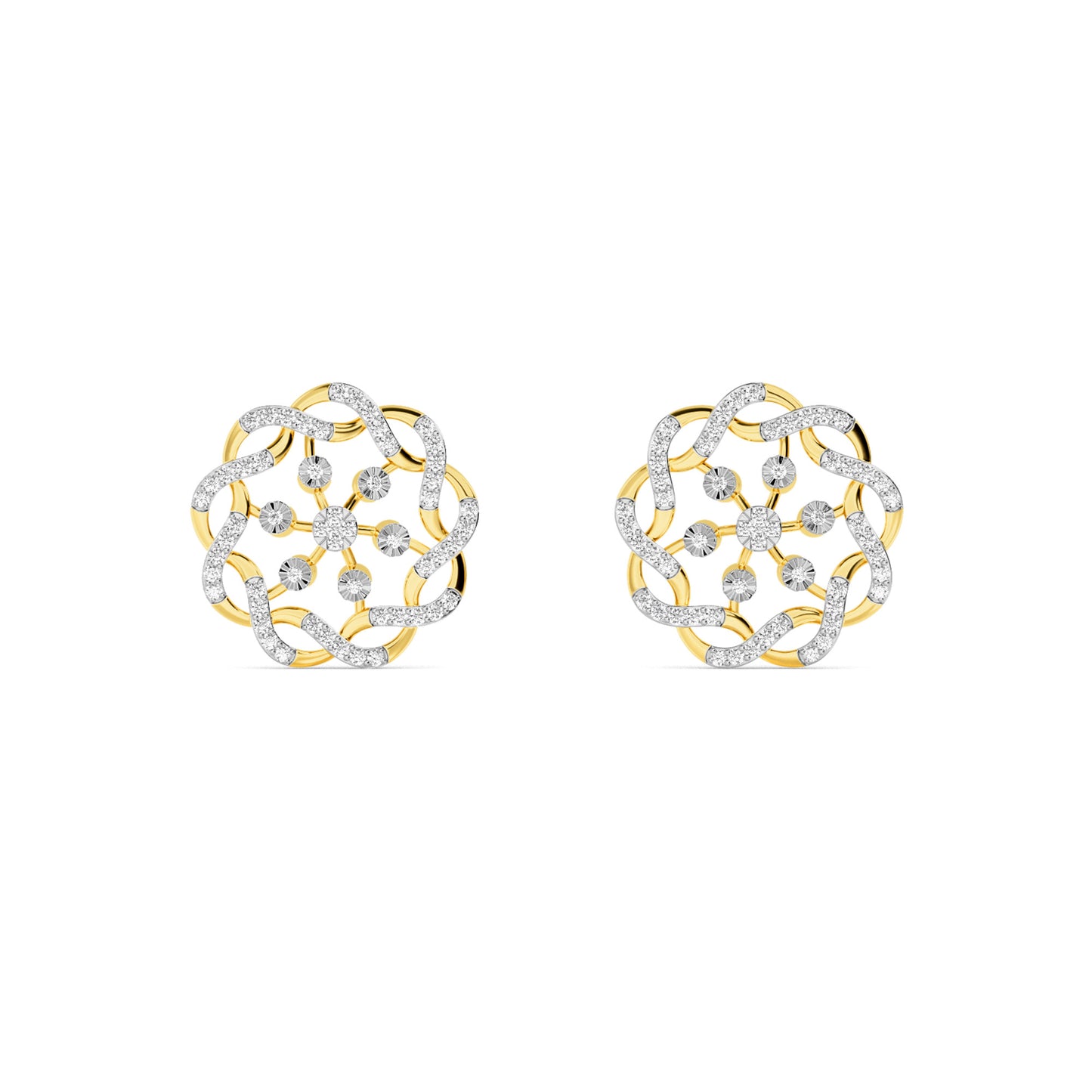 18KT Diamond Earring ER00305