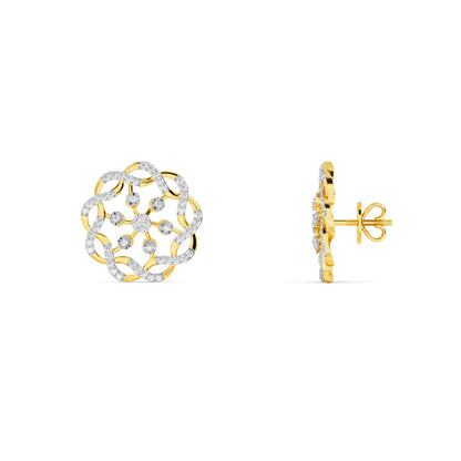 18KT Diamond Earring ER00305