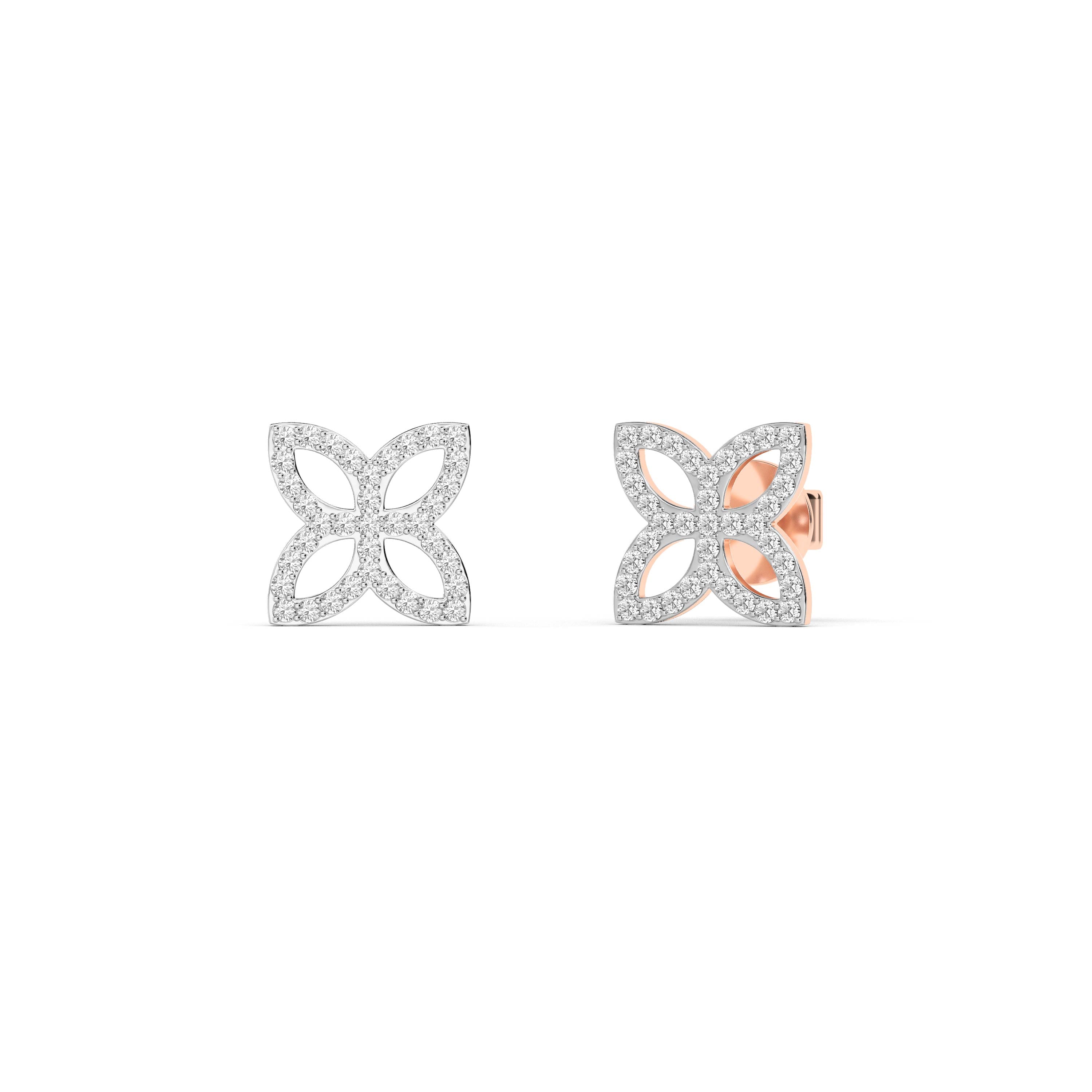 18KT Diamond Earring ER00205