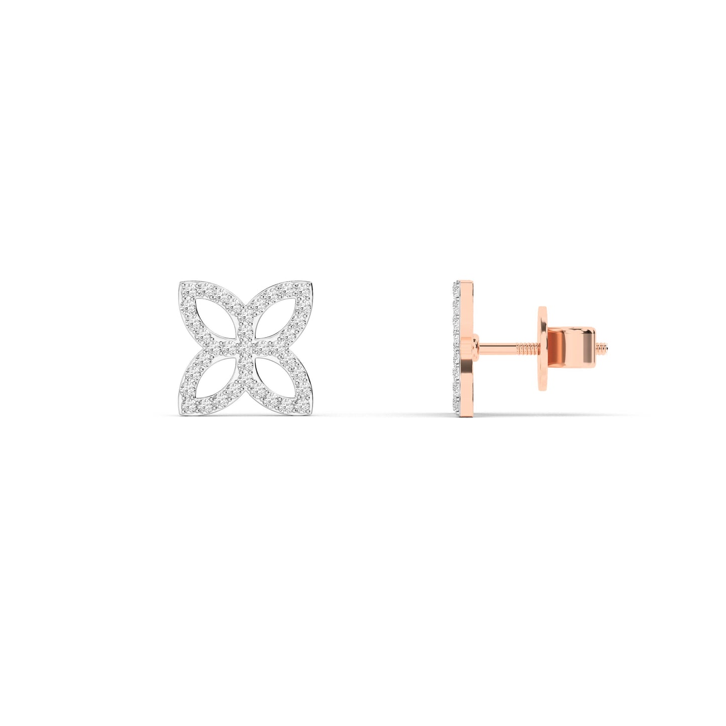18KT Diamond Earring ER00205