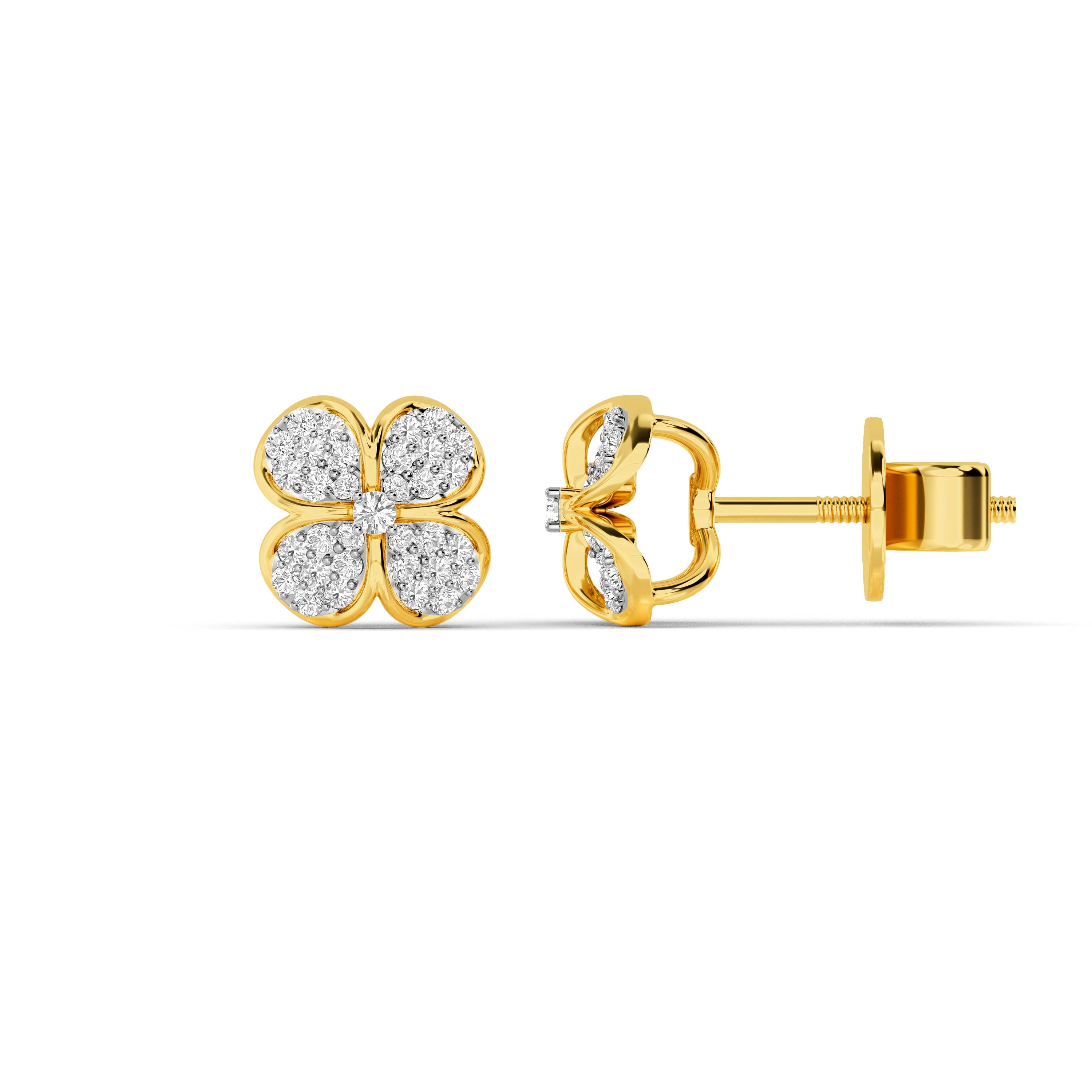 14KT Diamond Earring ER00268