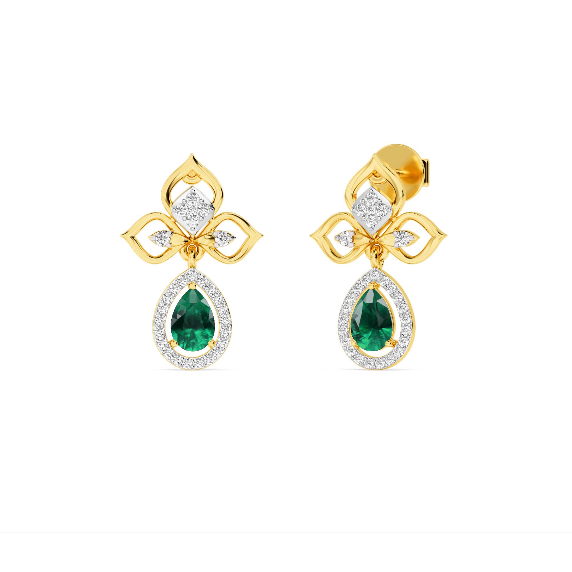 14KT Diamond Earring ER00185