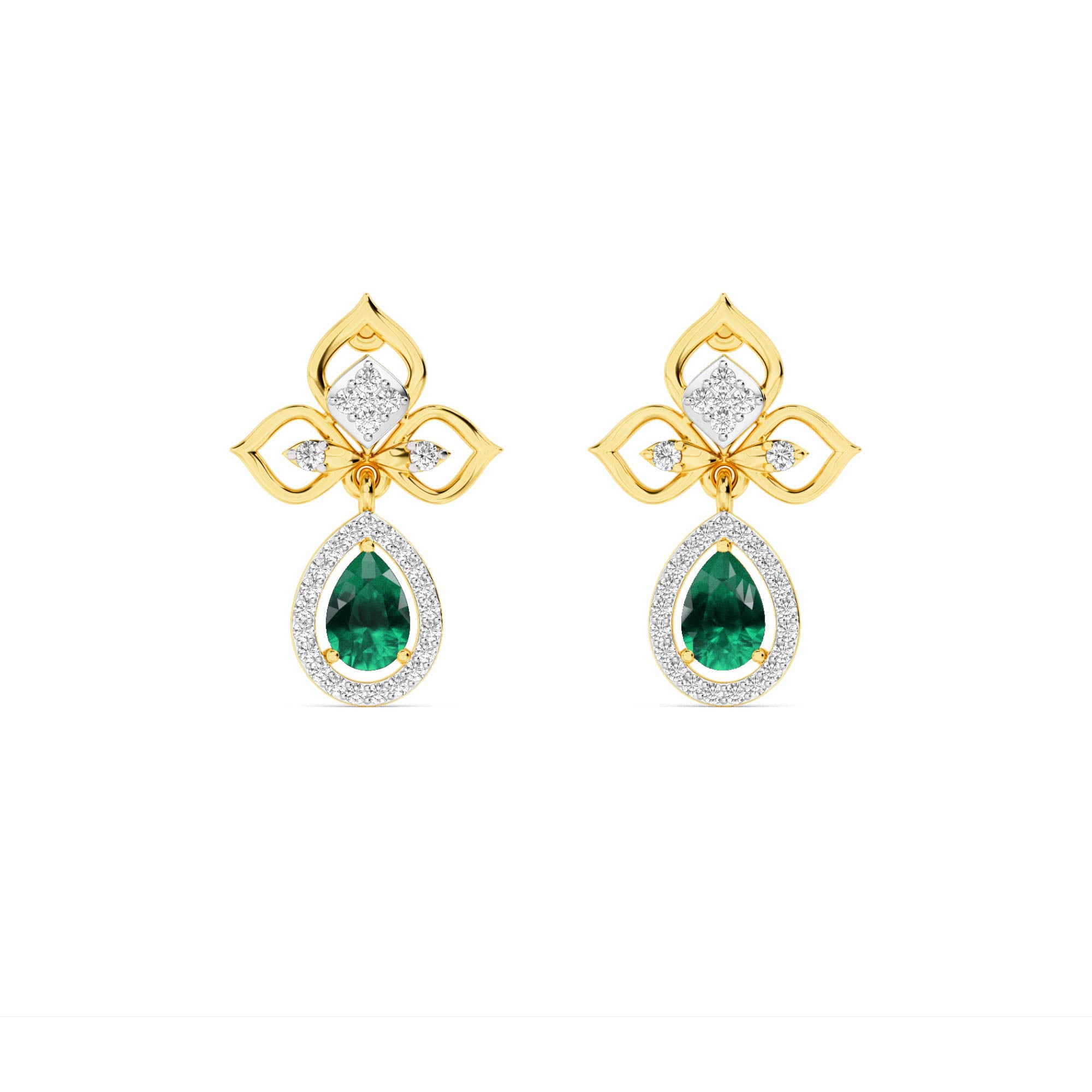 14KT Diamond Earring ER00185
