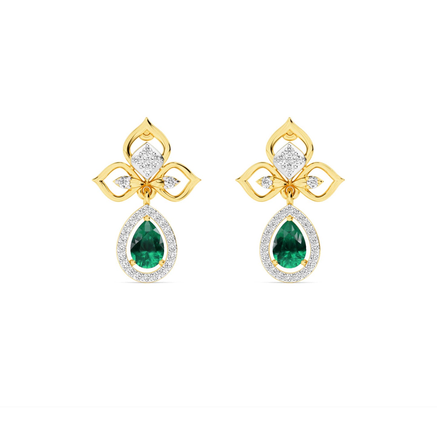 14KT Diamond Earring ER00185