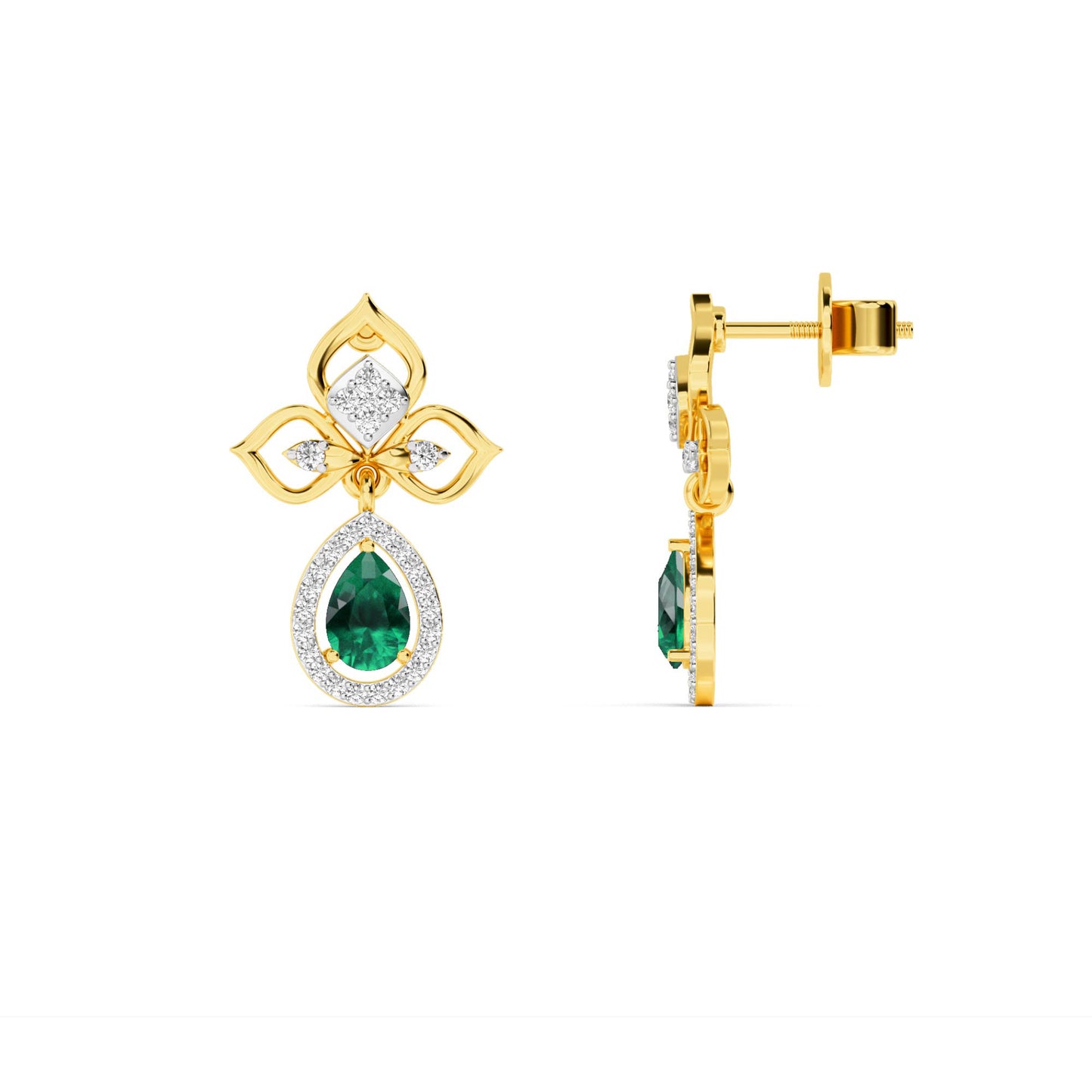 14KT Diamond Earring ER00185