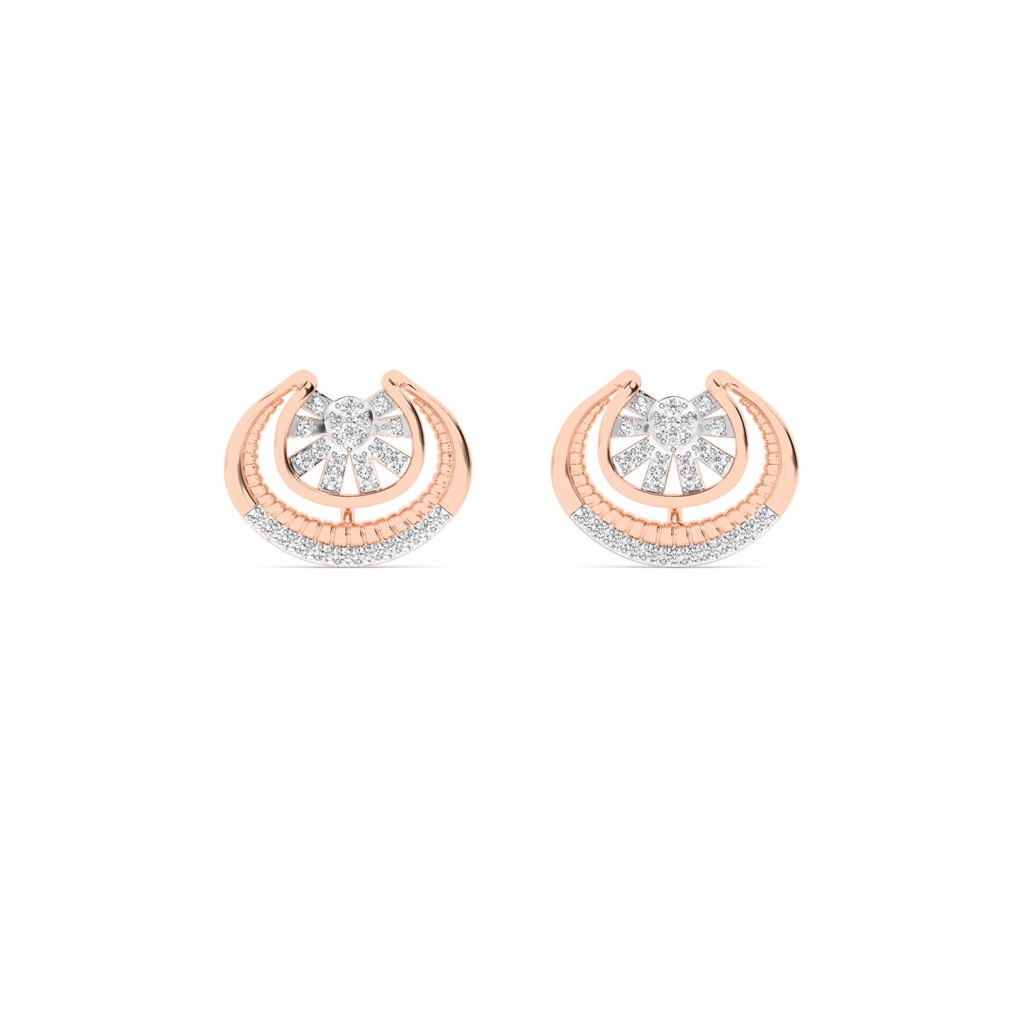 18K Rose Gold  Diamond ER00176