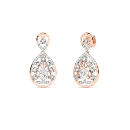 18KT Diamond Earring ER00275