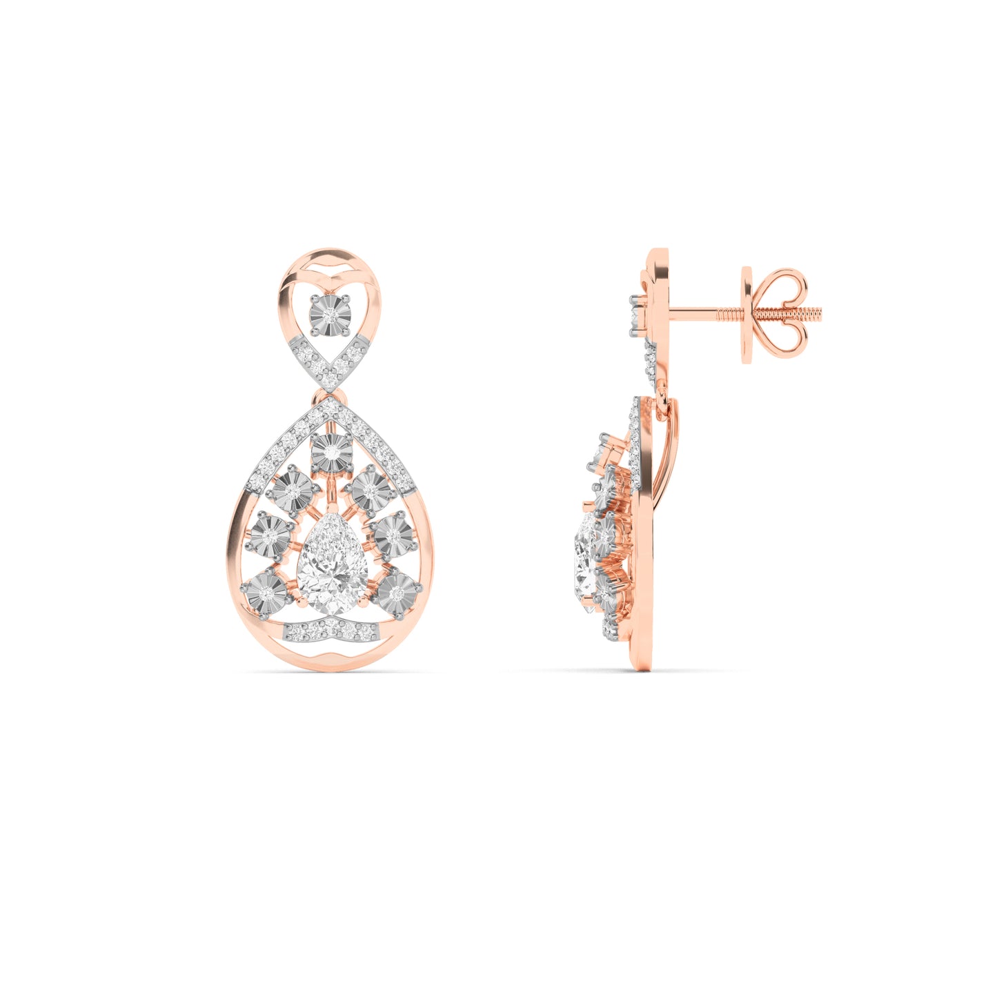 18KT Diamond Earring ER00275