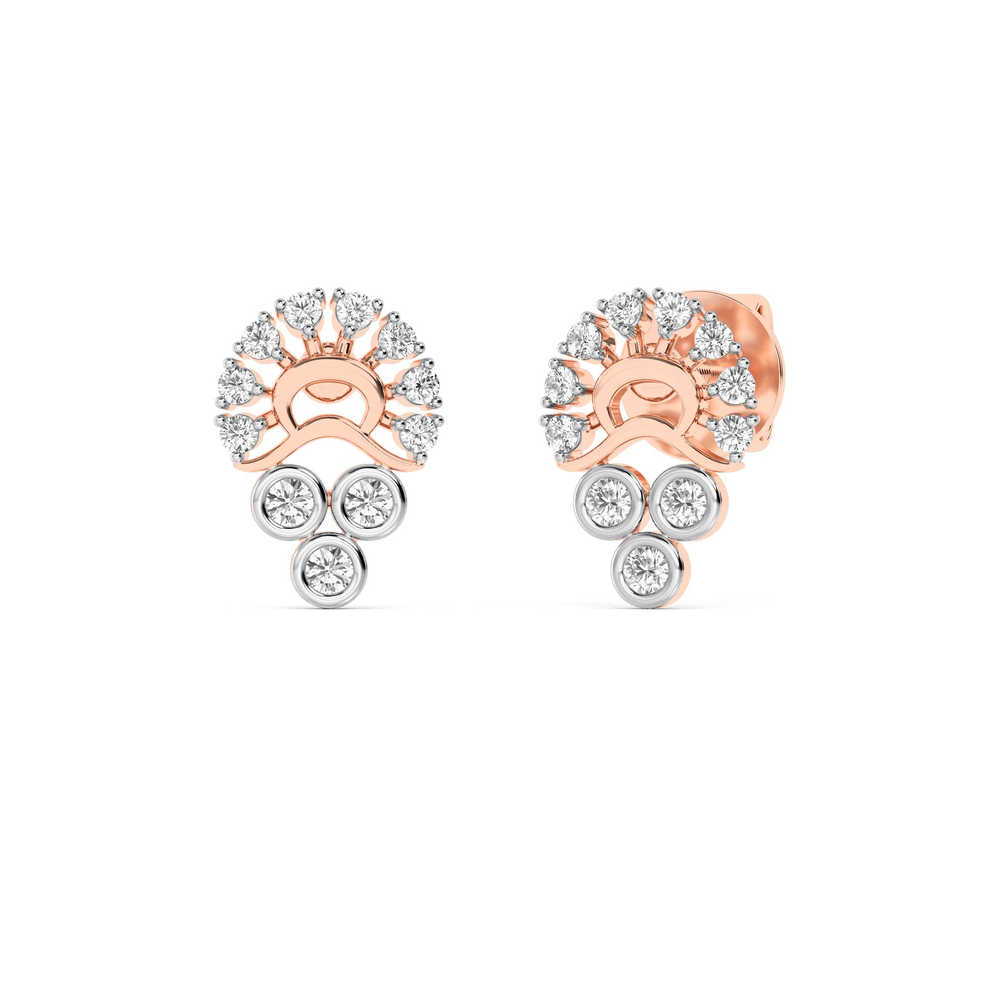14KT Diamond Earring ER00194