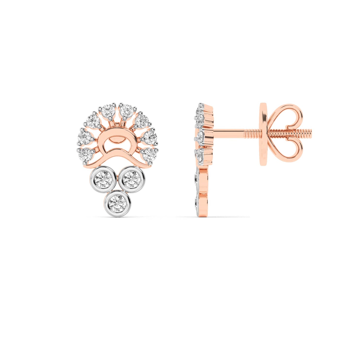 14KT Diamond Earring ER00194