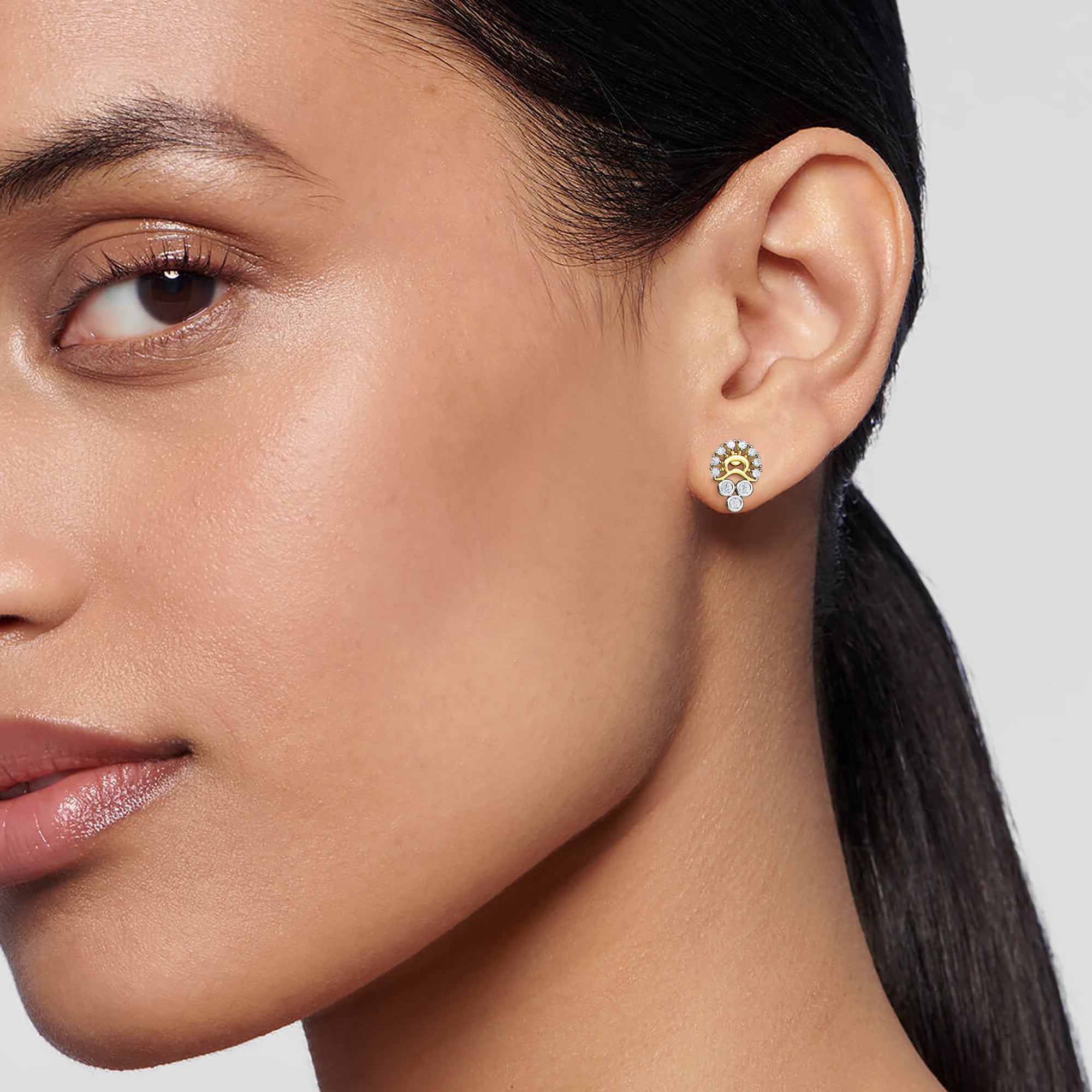 14KT Diamond Earring ER00194