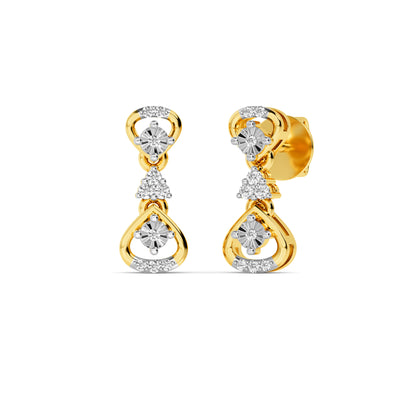 14KT Diamond Earring ER00304