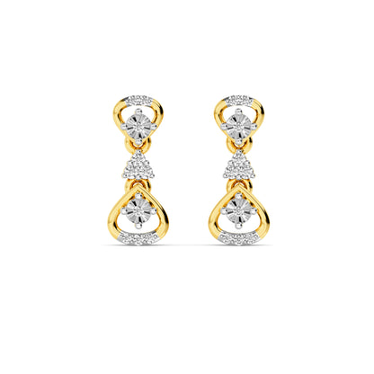 14KT Diamond Earring ER00304