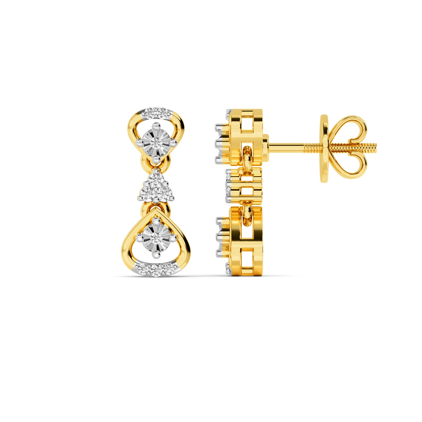 14KT Diamond Earring ER00304