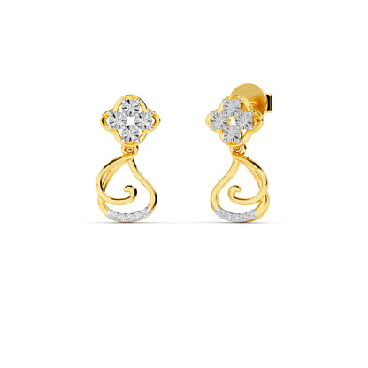 14KT Diamond Earring ER00550