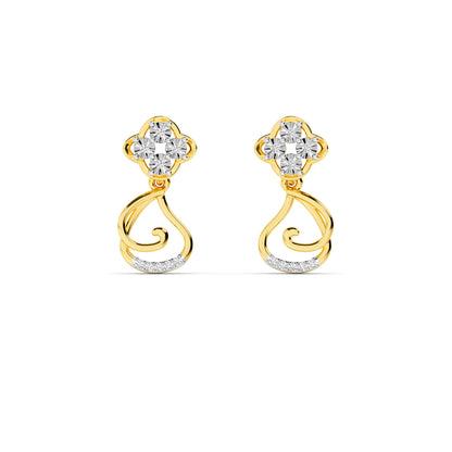 14KT Diamond Earring ER00550