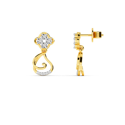 14KT Diamond Earring ER00550