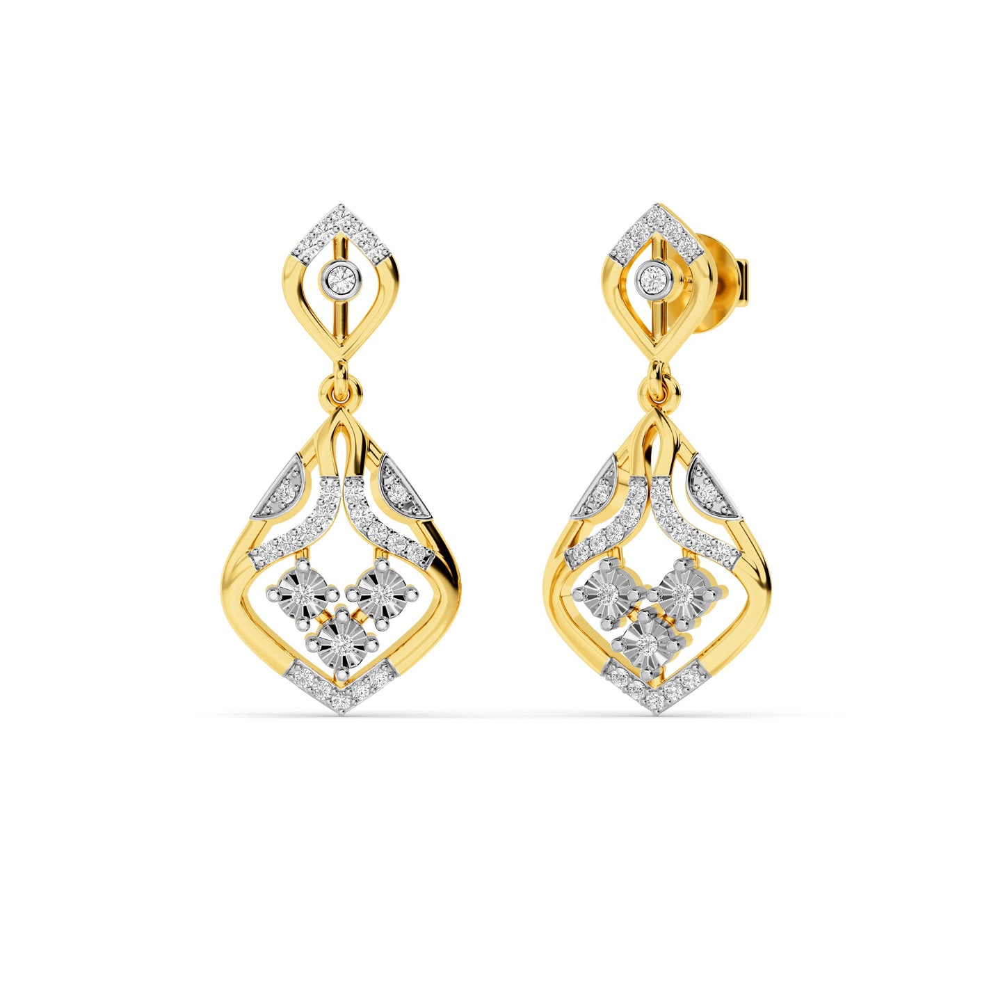 14KT Diamond Earring ER00297