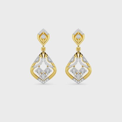 14KT Diamond Earring ER00297