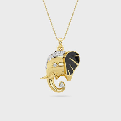 14KT Diamond Pendant PD00130