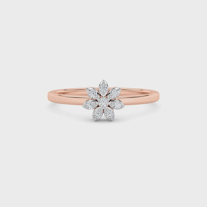 18KT Rose Gold Ladies Ring RG0000137