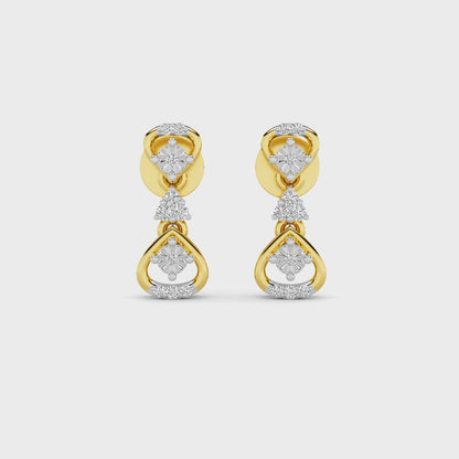 14KT Diamond Earring ER00304