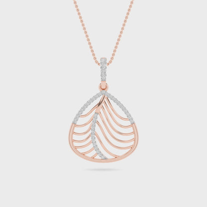 18KT Diamond Pendant PD00214