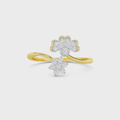 18KT Yellow Gold Ladies Ring RG0000051