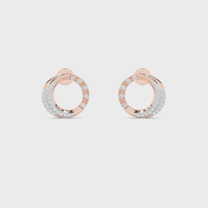 18KT Diamond Earring ER00366