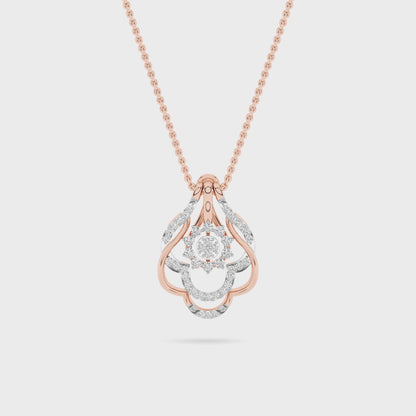 14KT Diamond Pendant PD00192