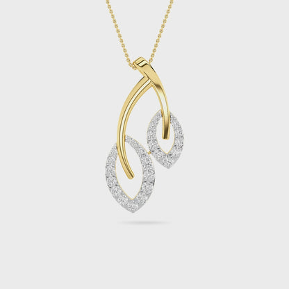 18KT Diamond Pendant PD00077