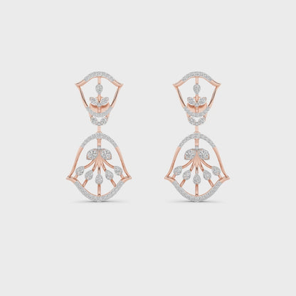 18KT Diamond Earring ER00467