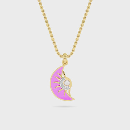 14KT Diamond Pendant PD00314