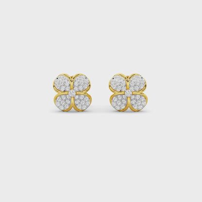 14KT Diamond Earring ER00268